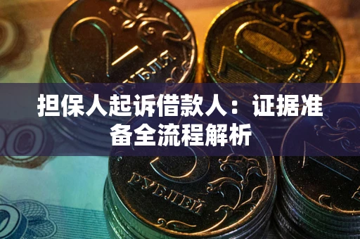 济南担保人起诉借款人：证据准备全流程解析