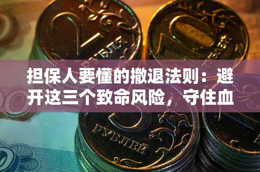 济南担保人要懂的撤退法则：避开这三个致命风险，守住血汗钱