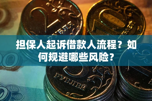济南担保人起诉借款人流程？如何规避哪些风险？